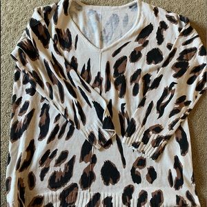 Leopard print tunic